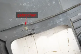 Passat 3C Kombi NUR Spoiler Stoßstange hinten Heckstoßstange schwarz - Bild 2