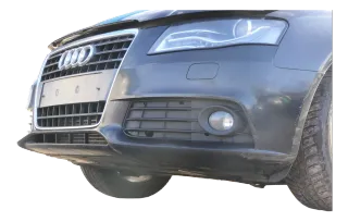 Audi A4 8K B8 Kombi Avant Stoßstange vorne mit Spoiler schwarz LY9B SWR + Grill - Bild 1