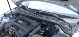 Audi A3 8P Abdeckung Windlauf Verkleidung Wischer Wasserkasten Wasserabweiser - Bild 2