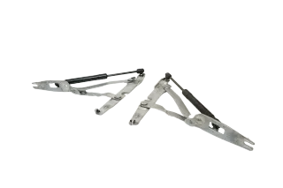 1x 8E B6 B7 Limousine Dämpfer Heckklappe hinten rechts Scharnier silber gra LY7W - Bild 2