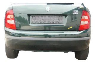 Fabia 6Y6 Schrägheck Heckklappe Kofferraumklappe hinten grün LF8T Scheibe - Bild 2