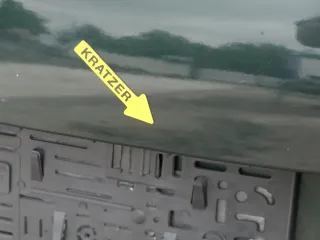 Fabia 6Y6 Schrägheck Heckklappe Kofferraumklappe hinten grün LF8T Scheibe - Bild 7