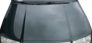 Skoda Fabia 6Y Motorhaube Klappe vorne grün LF8C vorn  (OHNEgrill!) - Bild 1