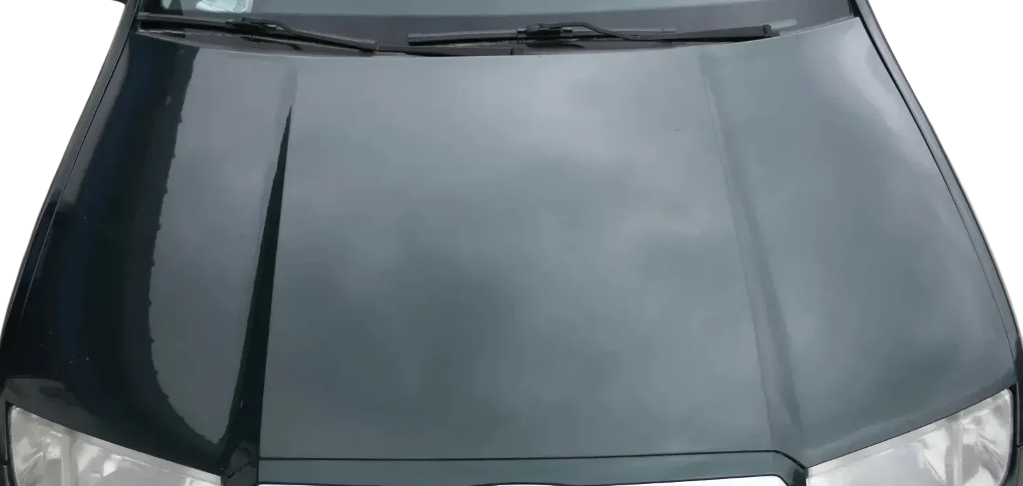 Skoda Fabia 6Y Motorhaube Klappe vorne grün LF8C vorn  (OHNEgrill!) - Bild 1