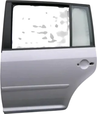 VW Touran 1T3 1T Tür hinten links Fahrerseite silber LA7W - Bild 1