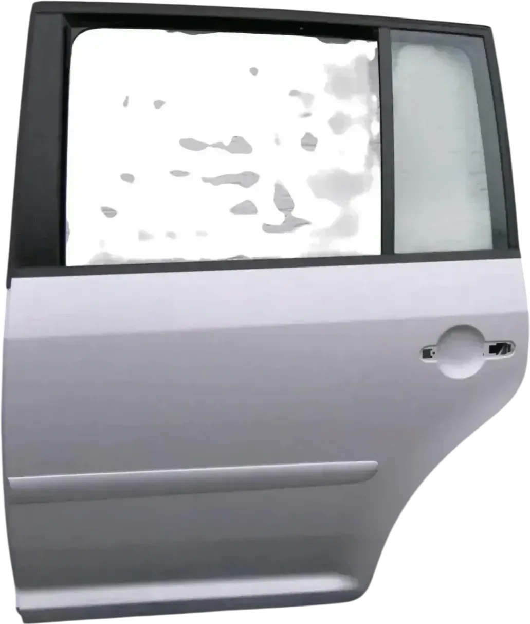 VW Touran 1T3 1T Tür hinten links Fahrerseite silber LA7W - Bild 1