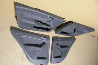 VW Golf Plus 5M 4x Türverkleidung Verkleidung Tür vorn hinten link schwarz - Bild 2
