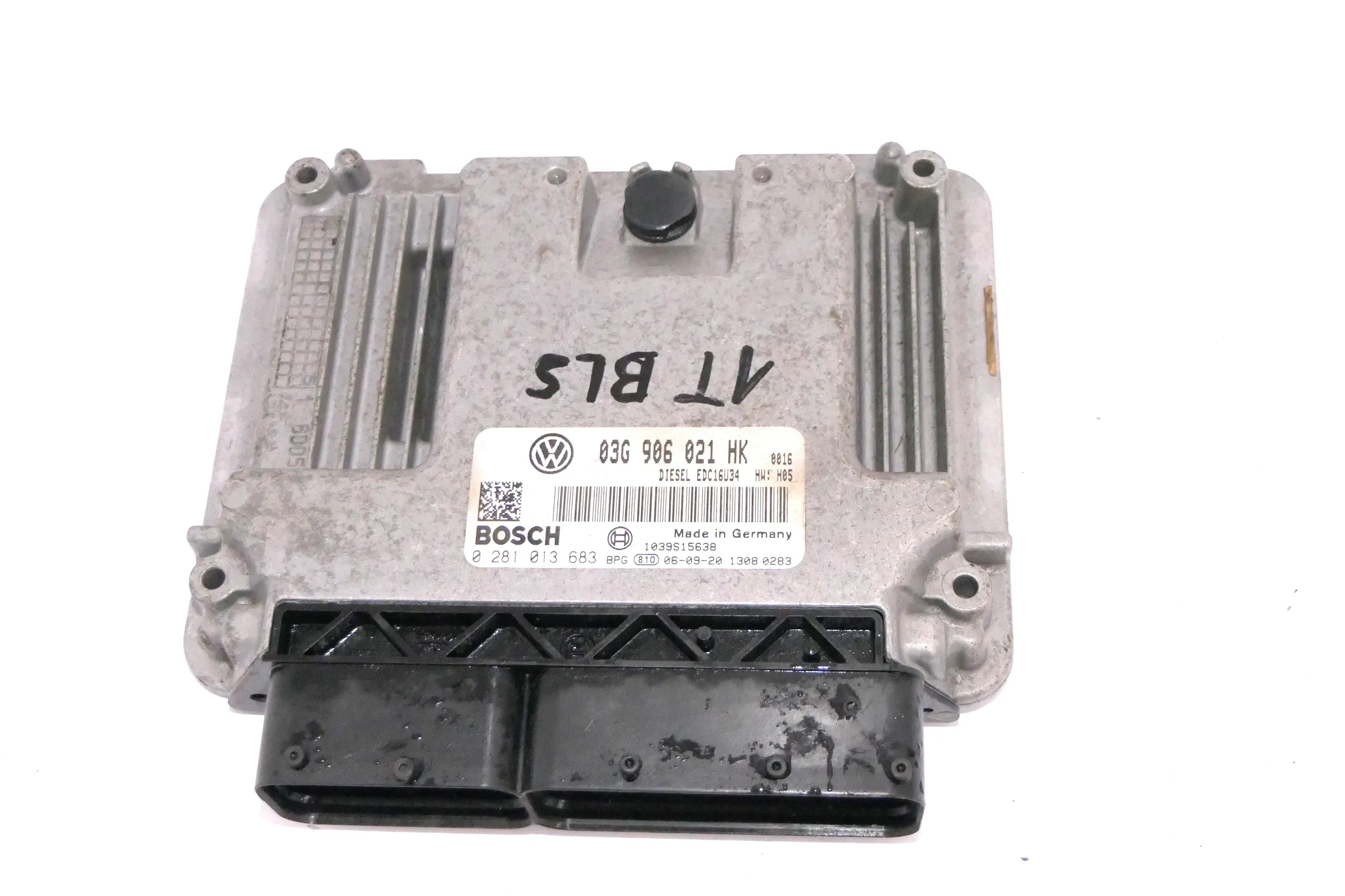 VW Touran Steuergerät 1.9 TDI 77kw 105PS BLS Motor 03G906021HK - Bild 1
