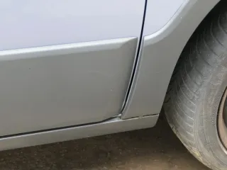 Skoda Roomster 5J Tür vorne rechts Beifahrertür - blau LF5Y Scou mit Leiste - Bild 9