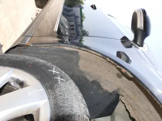 VW Passat 3C Kotflügel vorne rechts schwarz LC9X 3C0821022 - Bild 9