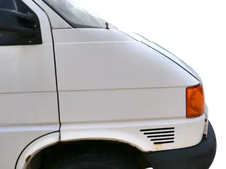 VW T4 kurze Version Kotflügel vorne rechts weiß R902 7D0821104B - Bild 1
