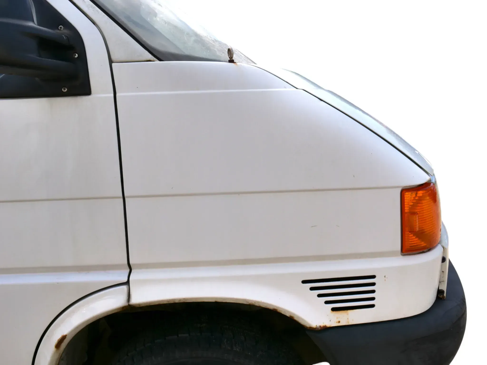 VW T4 kurze Version Kotflügel vorne rechts weiß R902 7D0821104B - Bild 1
