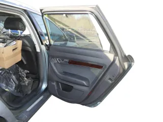 1x A6 4F Türverkleidung Verkleidung Tür hinten rechts schwarz Leder - Bose Rollo - Bild 5