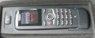 OHNE AKKU AUDI Peiker Autotelefon Audi A4 A5 A6 A8 Q5 Q7 Telefon 4F0910393A Adap - Bild 1