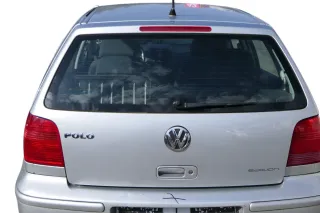 Polo 6N2 Heckklappe Klappe hinten Kofferraumklappe silber LA7W Scheibe ohneAnbau - Bild 1
