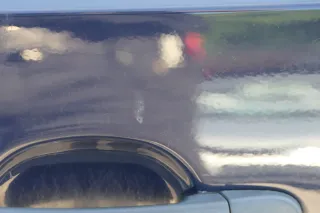 VW Golf 4 Bora Tür hinten links nur Kombi / Variant blau LA5G - ohne Anbauteile - Bild 7
