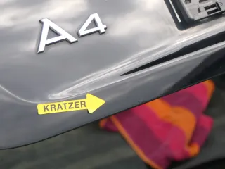 Audi A4 B8 8K Kombi Avant hinten Heckklappe mit Scheibe Deckel schwarz LZ9Y - Bild 13