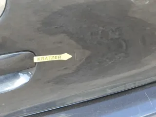 VW Polo 9N3 9N Heckklappe Kofferraumklappe Klappe schwarz LC9Z ohne Anbauteile - Bild 6