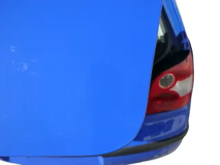 VW Polo 9N3 9N Heckklappe Kofferraumklappe Klappe blau LA5F ohne Anbauteile - Bild 12