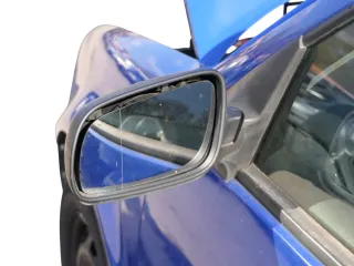 VW Golf 4 Bora manueller Spiegel vorne links Außenspiegel schwarz - Bild 4
