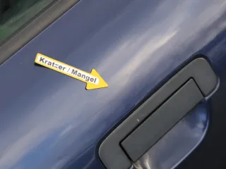 Audi A4 B5 Tür Türblatt hinten links blau LZ5T Kombi Limo - Bild 14
