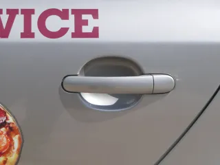 Skoda Fabia 5J Limousine Tür hinten links braun LF8H - ohne Anbauteile - Bild 3