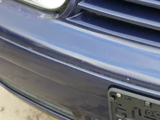 VW Golf 4 1J Stoßstange vorne Stoßfänger vorn blau LB5N - Bild 2