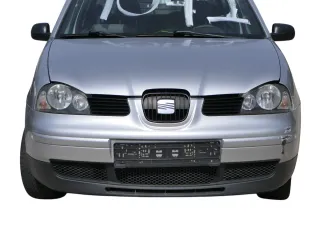 Seat Arosa 6H Stoßstange Frontstoßstange vorne grau silber LS7N Facelift + Grill - Bild 1
