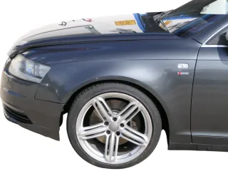 Audi A6 4F C6 Kotflügel vorne links grau LZ7S (bis ca.Anfang Bj 2008 pass)S-line - Bild 1