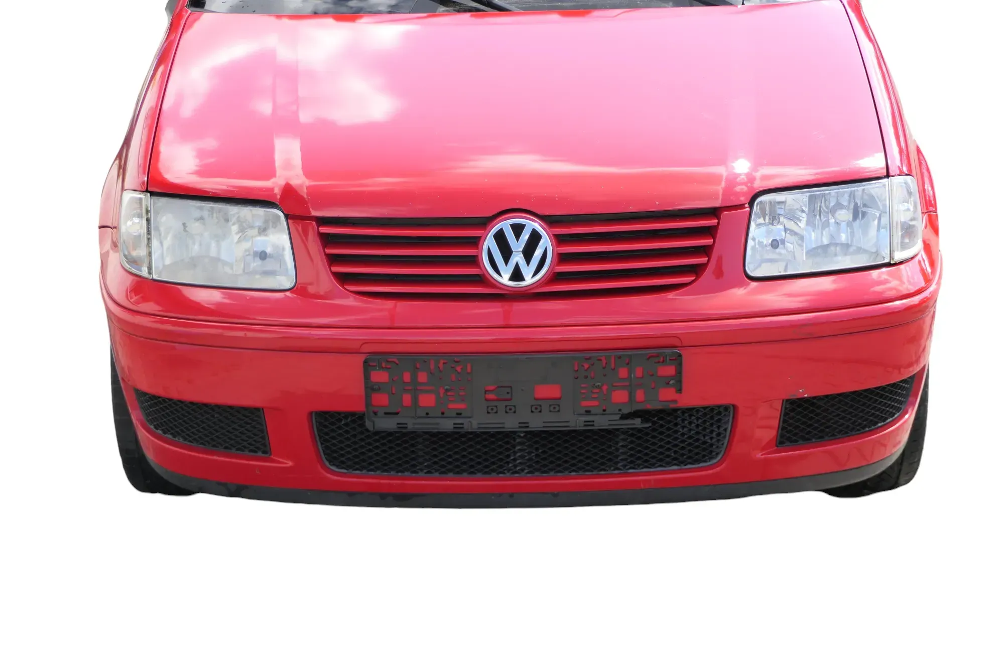 VW Polo 6N2 Stoßstange vorne Frontstoßstange Stoßfänger LP3G - Bild 1
