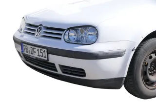 VW Golf 4 1J Stoßstange vorne Stoßfänger vorn weiß LB9A - Bild 15