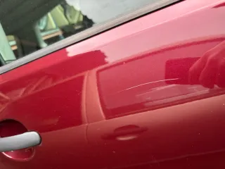 Polo 9N 9N3 Tür vorne rechts Beifahrertür 2/3-Türer rot LC3R ohneAnbauteile - Bild 6