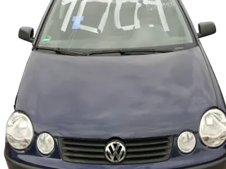 VW Polo 9N Motorhaube Klappe Haube vorne blau LB5N bis ca. Bj. 2004 - Bild 1