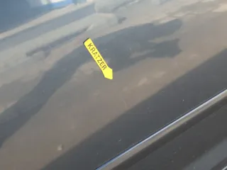 VW Golf Plus 5M Tür vorne rechts Beifahrertür blau LC5F Türblatt + Rahmen - Bild 13