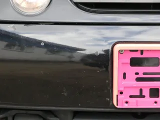 VW Lupo 6X Stoßstange vorne Frontstoßstange Stoßfänger schwarz L041 - Bild 7