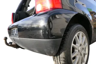 VW Lupo Stoßstange hinten Heckstoßstange Stoßfänger schwarz L041 - Bild 10