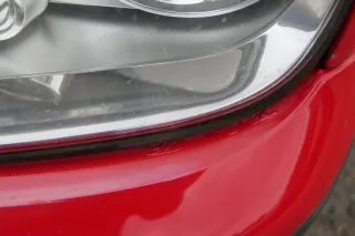 VW Golf 4 1J Stoßstange vorne Stoßfänger vorn rot LP3G - Bild 10