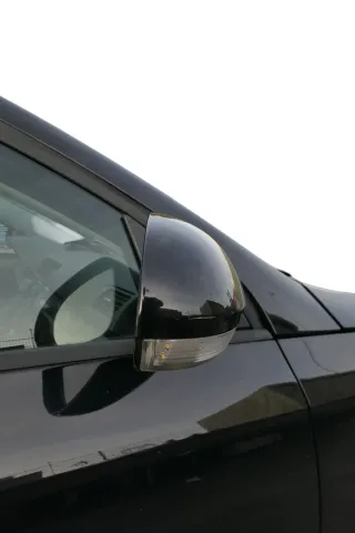 Passat 3C elektrischer Spiegel Außenspiegel rechts +Glas Blinker schwarz LC9X - Bild 5