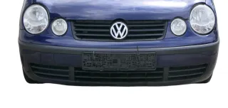 VW Polo 9N Stoßstange Frontstoßstange vorne blau LB5N - Bild 1