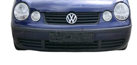 VW Polo 9N Stoßstange Frontstoßstange vorne blau LB5N