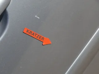 Golf 5 V 1K Tür Türblatt vorne rechts Beifahrertür 4/5-Türer grau LA7T +Rahmen - Bild 13