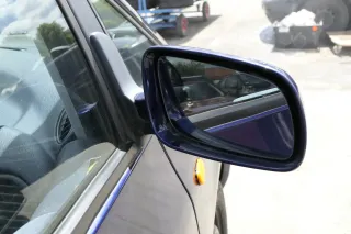 VW Sharan Alhambra elektrischer Spiegel Außenspiegel rechts blau LB5N indigoblau - Bild 2
