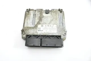 VW Passat 3C Steuergerät 1.9 TDI 77kw 105PS BXE Motor 03G906021LR 03G990990B - Bild 1