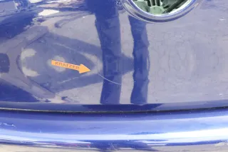 VW Golf 5 V Heckklappe hinten Kofferraumklappe mit Scheibe blau LD5Q Spoiler - Bild 2