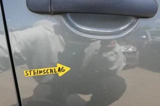VW Golf 5 V 1K Tür vorne rechts Beifahrertür 4/5-Türer grau grün LA6Q TÜRBLATT - Bild 2