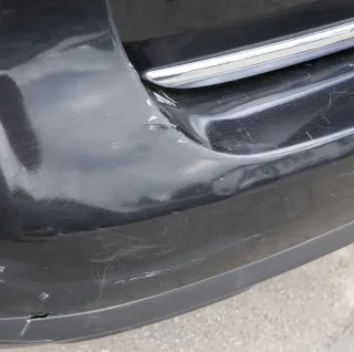 VW Passat 3C Kombi Stoßstange hinten Heckstoßstange Stoßfänger schwarz LC9X deep - Bild 6