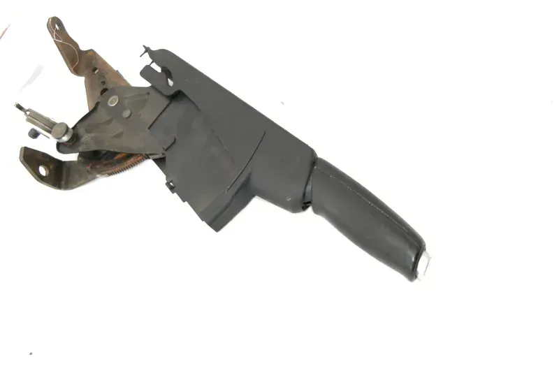 Audi A4 8E B6 B7 Handbremse Feststellbremse schwarz Leder Griff - Bild 1