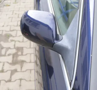 Audi A6 4B Spiegel Außenspiegel rechts elektrisch blau LZ5T - Bild 2