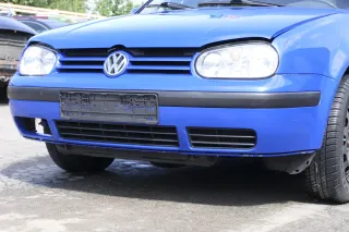 VW Golf 4 1J Stoßstange vorne Stoßfänger vorn blau LW5Z Frontstoßstange - Bild 3