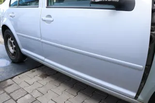 VW Golf 4 Bora Tür vorne rechts Beifahrertür 4/5-Türer + Kombi silber LB7Z satin - Bild 3